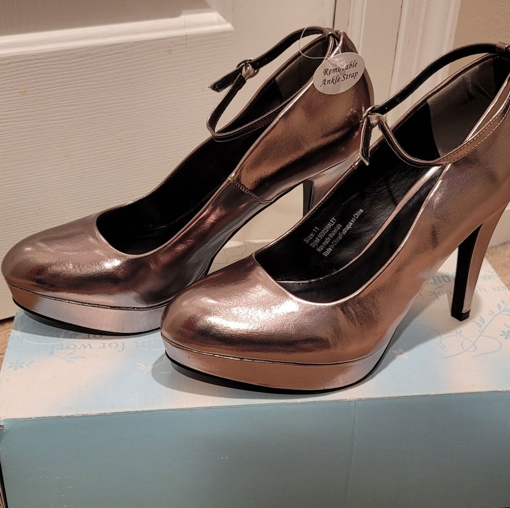 Maurices Haley ankle strap platform